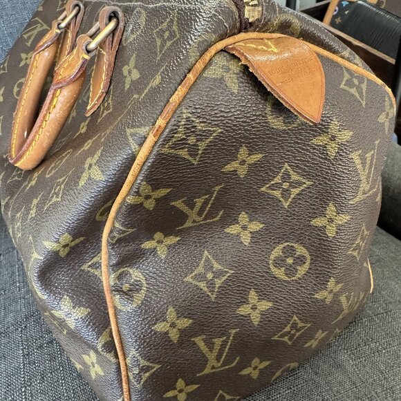LOUIS VUITTON Vintage Monogram Speedy 30 - Picture 5 of 16